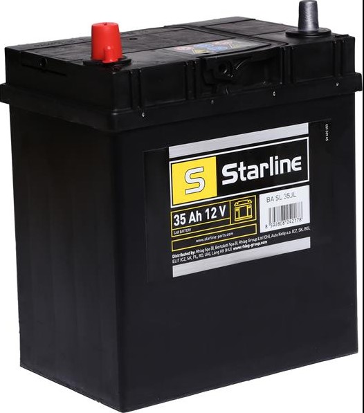 AKUMULATOR  35AH/300A     +L  12V    187X127X227 SZT STARLINE, BA SL 35JL, STARLINE w ofercie sklepu e-autoparts.pl 